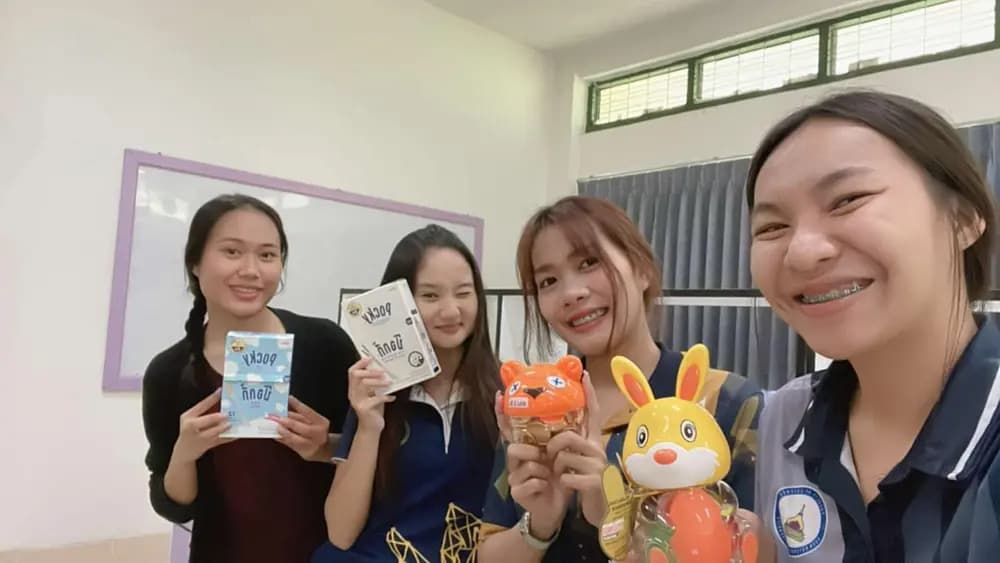 Students learning